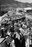 STK105992M
U.S. Marine troops arrive at the supply port of Busan, South Korea.