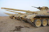 STK106097M
Iraqi T-72 tanks from Iraqi Army Brigade.