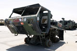 STK106105M
Damaged MK48 Front Power Unit for the Logistics Vehicle System.