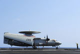 STK106213M
An E-2C Hawkeye on the flight deck of USS George H.W. Bush.