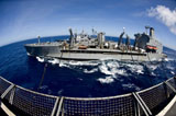 STK106286M
The Military Sealift Command's Fleet Replenishment Oiler USNS Walter S. Diehl.