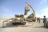 STK106515M
a missile reload certification on a U.S. Army Patriot Launch Station.