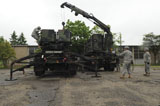 STK106516M
U.S. Soldiers conduct drills on Patriot missile systems in Poland.