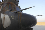STK106576M
A disabled CH-47 Chinook at Forward Operating Base Jalalabad.