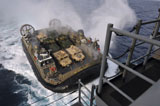 STK106773M
Landing Craft Air Cushion approaches the well deck of USS Bonhomme Richard.