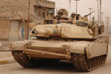 STK106870M
U.S. Army M1 Abrams tank conducts a combat patrol in Tall Afar, Iraq.