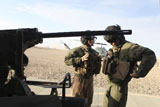 STK106886M
U.S. Marines prepare for flight at Camp Dwyer, Afghanistan.