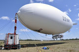 STK106966M
MZ-3A, a U.S. Navy blimp, moored at Fernandina Beach Municipal Airport.