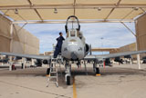 STK107015M
Airmen perform pre-flight checks on an A-10 Thunderbolt II.