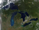 STK200397S
Satellite view of The Great Lakes.