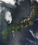 STK200408S
Japan's main island, Honshu.