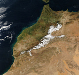 STK200416S
Satellite view of Morocco