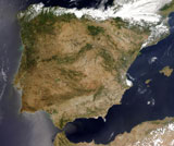 STK200426S
Satellite view of Spain and Portugal