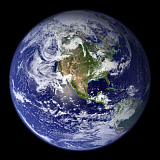 STK200867S
Earth showing the western hemisphere.