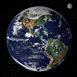 STK200871S
Full Earth showing North and South America.
