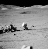 STK201253S
Apollo 17 moonwalk.