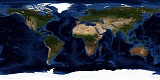 STK201272S
Topographic & bathymetric shading of full earth.