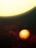 STK201456S
A Jupiter-like planet soaking up the scorching rays of its nearby sun.