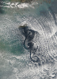 STK201472S
Cloud vortices off Cheju Do, South Korea.