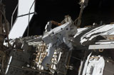 STK201566S
Astronaut participates in extravehicular activity.