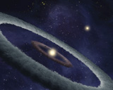 STK201642S
A binary star system.