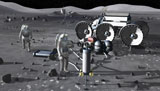 STK201818S
Artist's rendering of future space exploration missions.