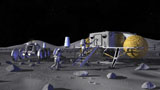 STK201819S
Artist's rendering of future space exploration missions.