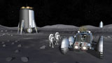 STK201820S
Artist's rendering of future space exploration missions.