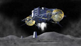 STK201821S
Artist's rendering of future space exploration missions.