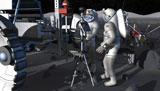 STK201822S
Artist's rendering of future space exploration missions.