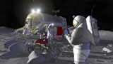 STK201823S
Artist's rendering of future space exploration missions.