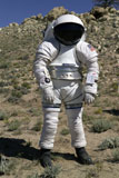 STK201834S
An astronaut equipped with a Mark-III suit takes a stroll in the desert.