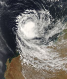 STK201871S
Tropical Cyclone Ophelia off Australia.