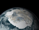 STK202091S
The frozen continent of Antarctica and its surrounding sea ice.