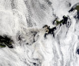 STK202131S
Plume from Okmok Volcano, Aleutian Islands