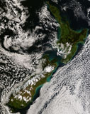 STK202152S
Satellite view of New Zealand