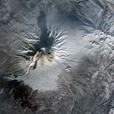 STK202314S
Shiveluch Volcano in Russia.