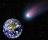 STK202388S
Digital composite of a comet heading towards Earth.