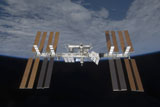 STK202577S
The International Space Station, backdropped by the blackness of space and Earth's horizon.