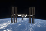 STK202587S
The International Space Station backdropped by Earth's horizon.