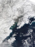 STK202621S
Ash plume from Mount Redoubt, Alaska