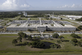 STK202654S
Aerial view of Kennedy Space Center.