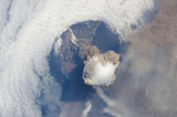 STK202766S
Eruption of Sarychev volcano.