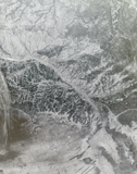 STK203133S
Snowy and hazy central Russia showing the Ob River.