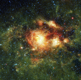 STK203208S
NGC 3603, a hot young star cluster in the Milky Way.