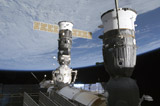 STK203245S
Russian Soyuz and Progress spacecrafts docked to the International Space Station.