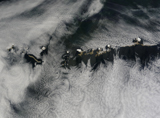 STK203365S
Satellite view of the Outer Aleutian Islands.