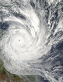 STK203541S
Tropical Cyclone Yasi over Australia.
