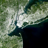 STK203755S
Satellite view of New York City.