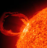 STK203842S
Close-up of a solar eruptive prominence.